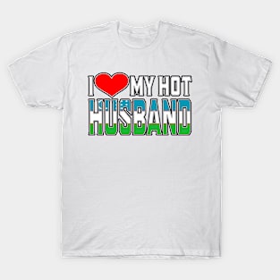 I Love My Hot Uzbek Husband T-Shirt